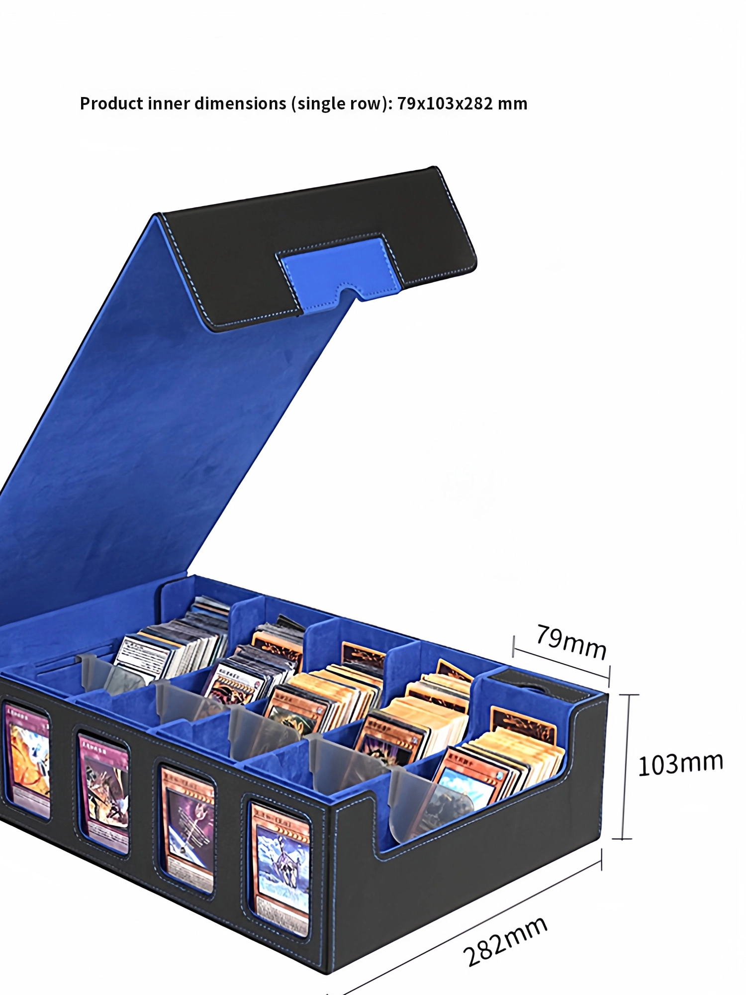 Storage & Organization - Wielokomorowy organizer z PU skóry na