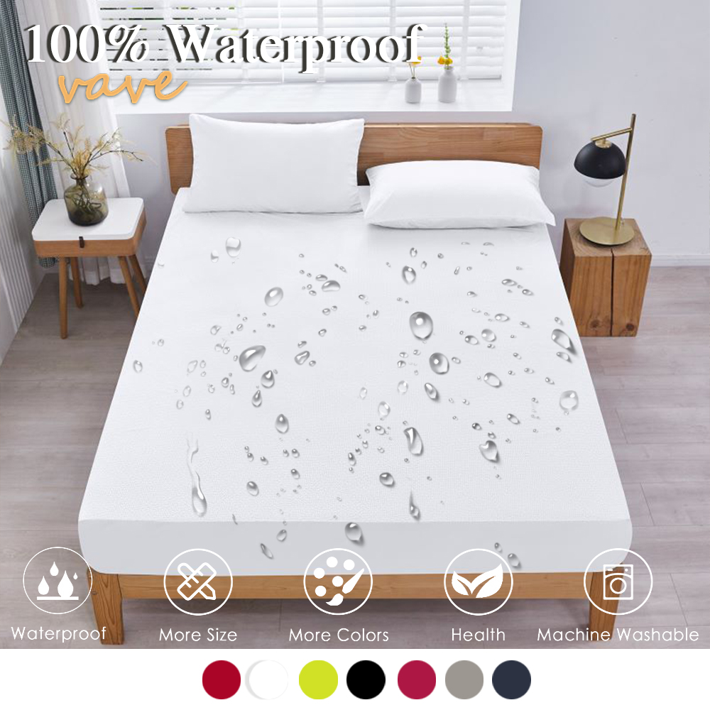100% wodoodporne łóżko prześci – Waterproof Mattress Protector Breathable recenzja i cena
