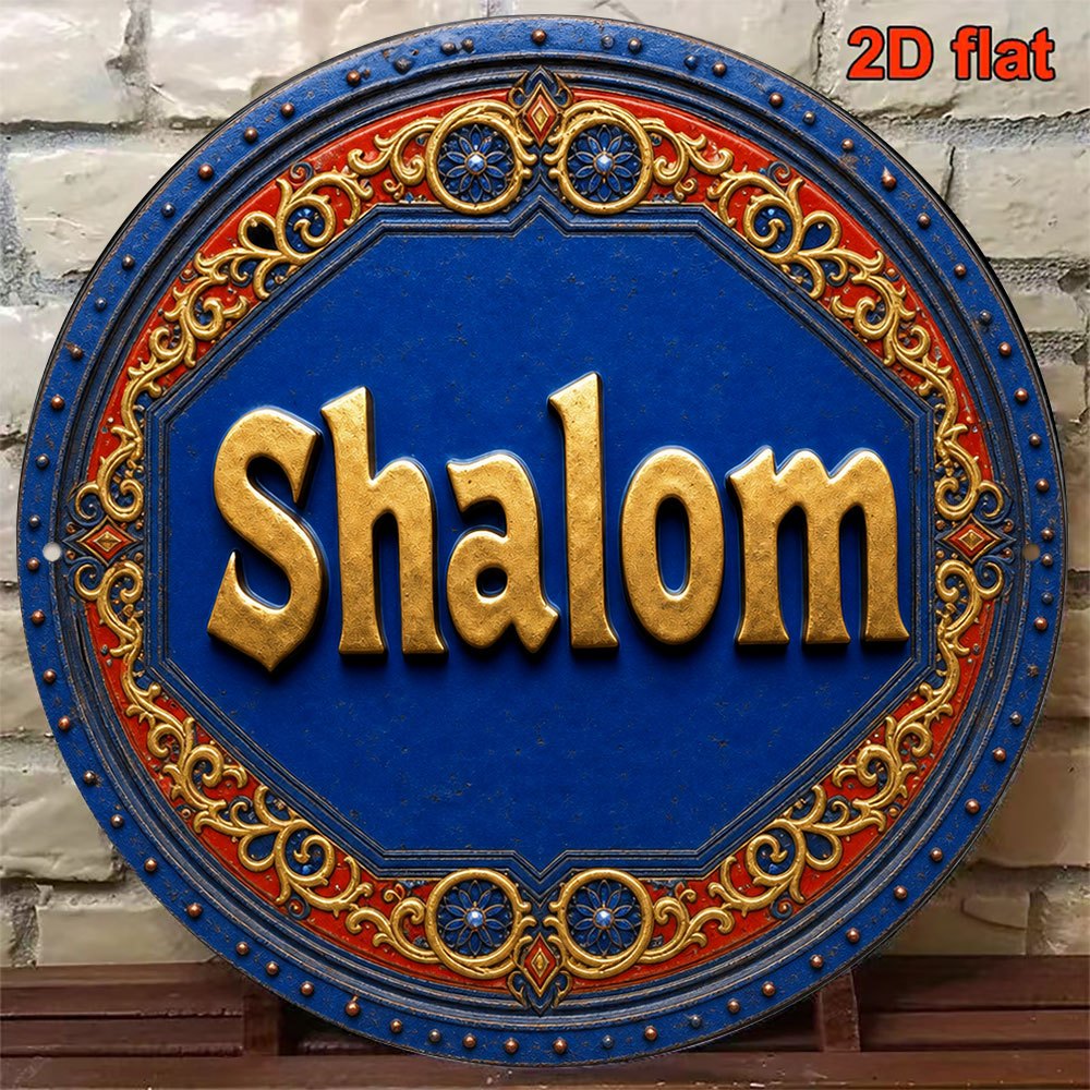 CIFBUY Retro Aluminiowy Znak Ś – Home Decor recenzja i cena